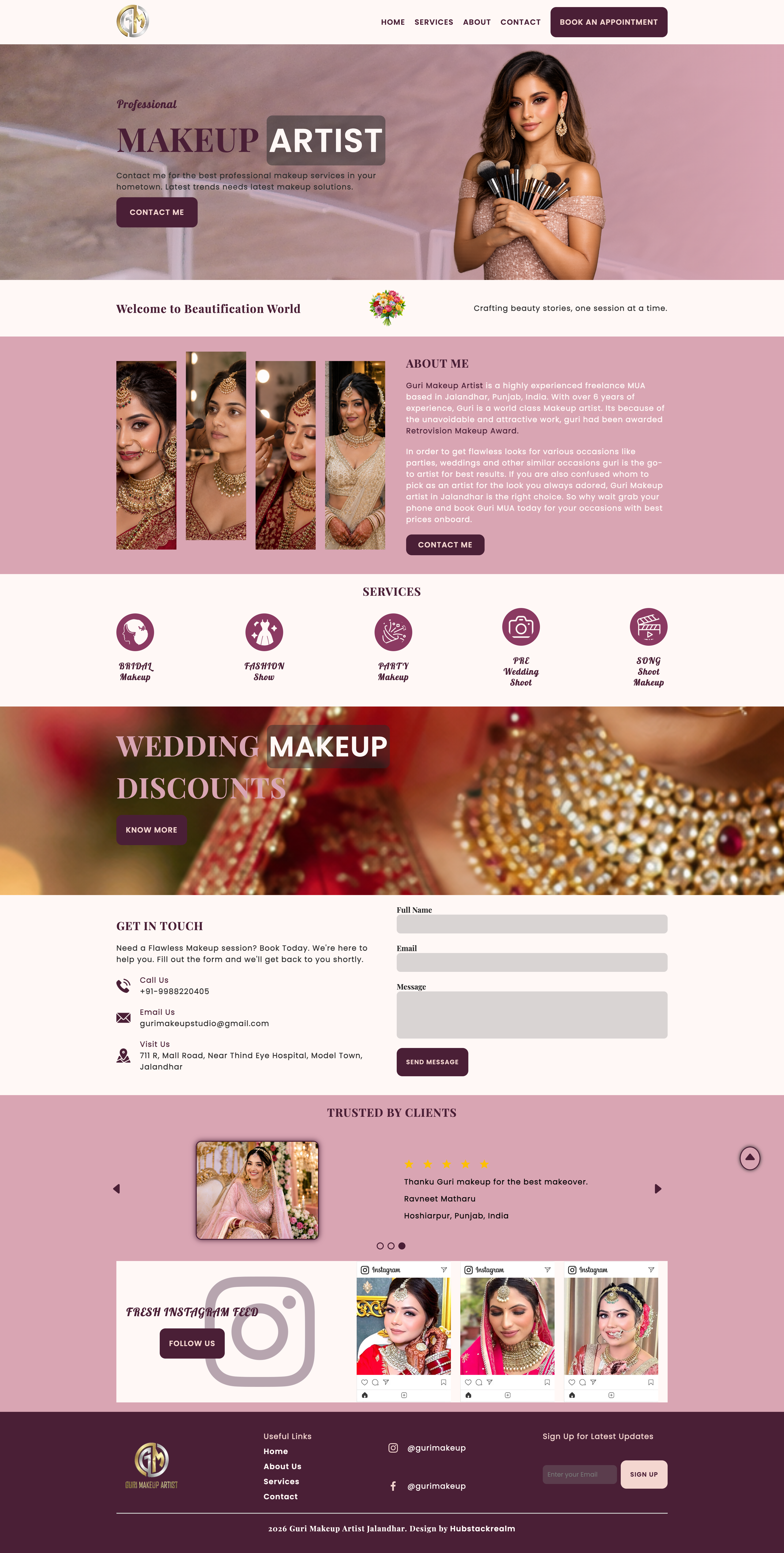 Guri Makeup Artist Jalandhar